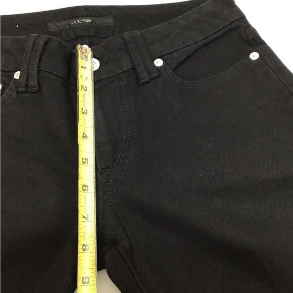 Joe’s Jeans Black Dark Wash Denim Jeans Honey Booty Fit Flare Leg - Picture 14 of 16